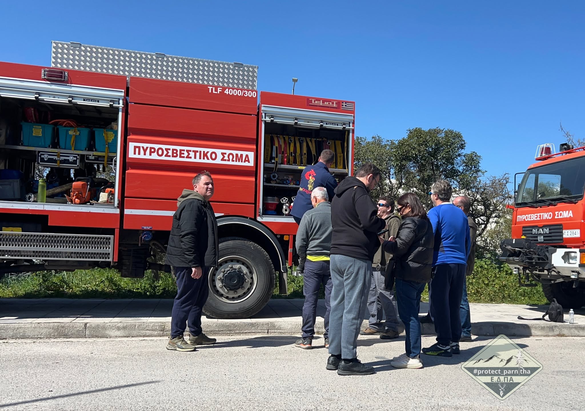 Εκπαίδευση δασοπυρόσβεσης στον 6ο Πυροσβεστικό Σταθμό