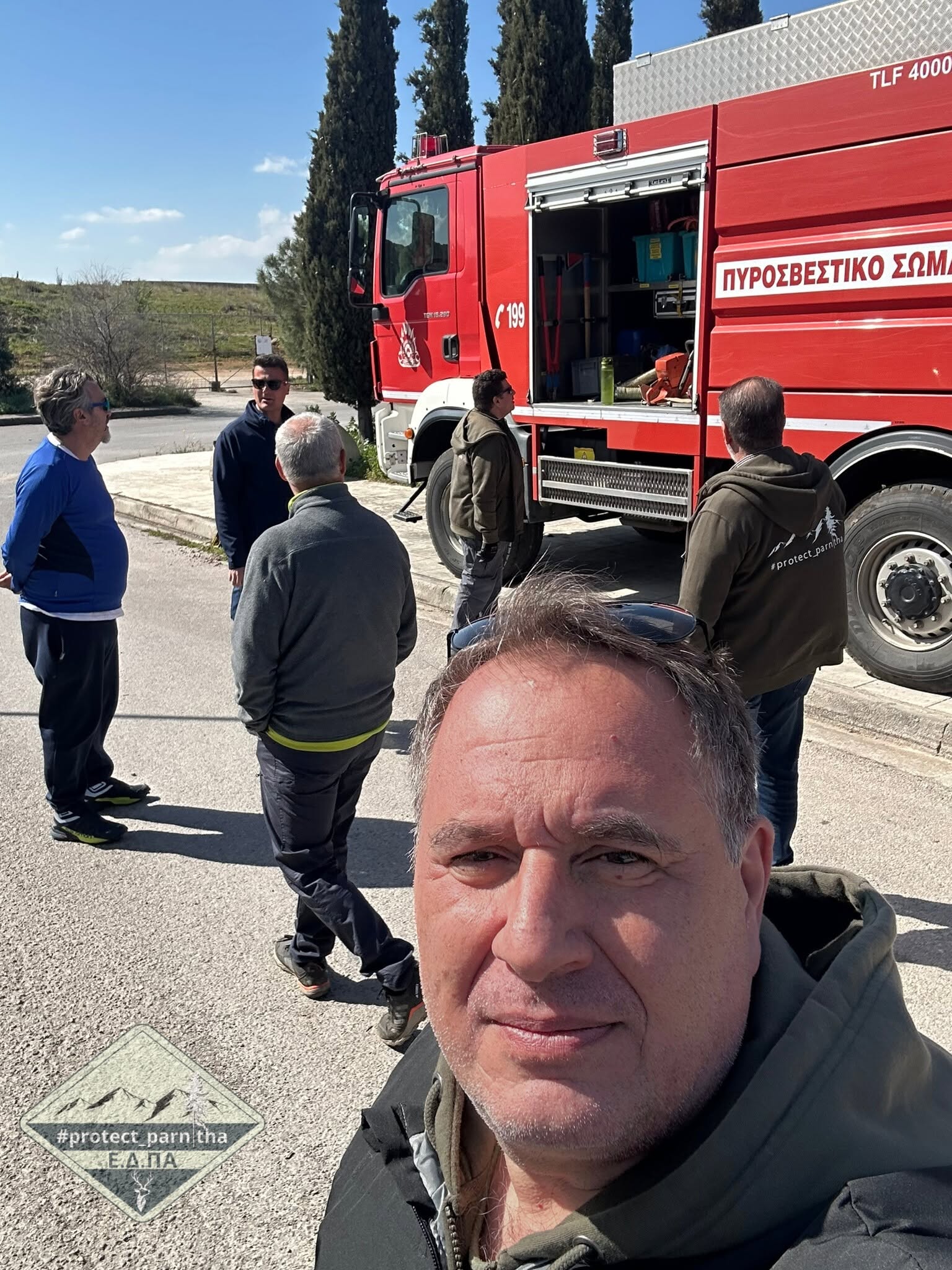 Εκπαίδευση δασοπυρόσβεσης στον 6ο Πυροσβεστικό Σταθμό