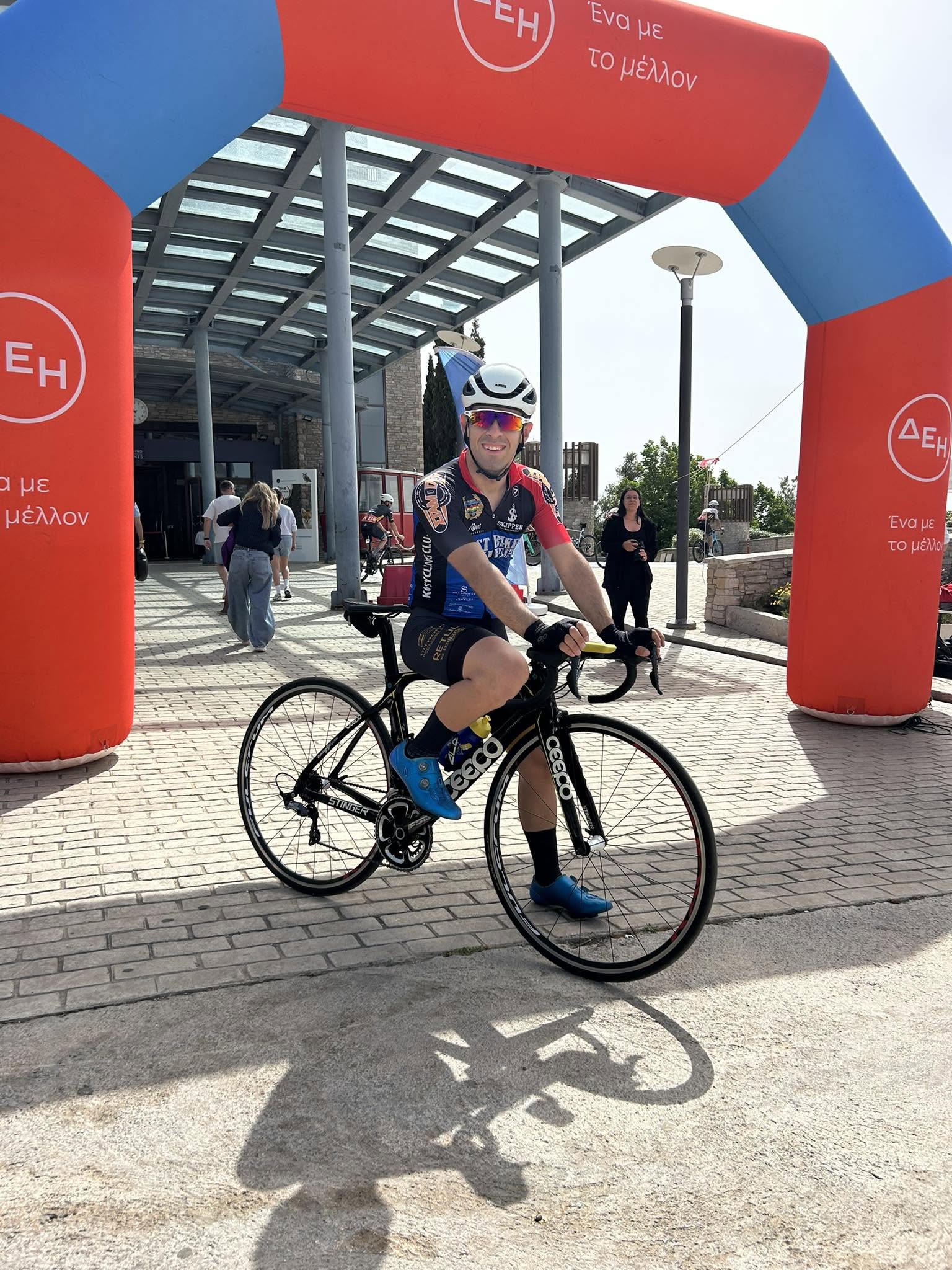 Στην αφετηρία του ΔΕΗ Tour of Hellas στην Πάρνηθα